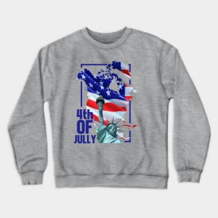 4th of july Crewneck Sweatshirt